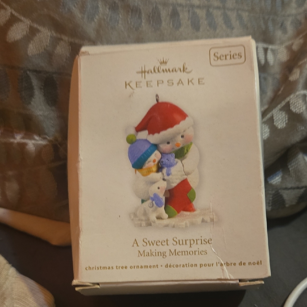 Hallmark Keepsake Ornament with Red and Blue Accents